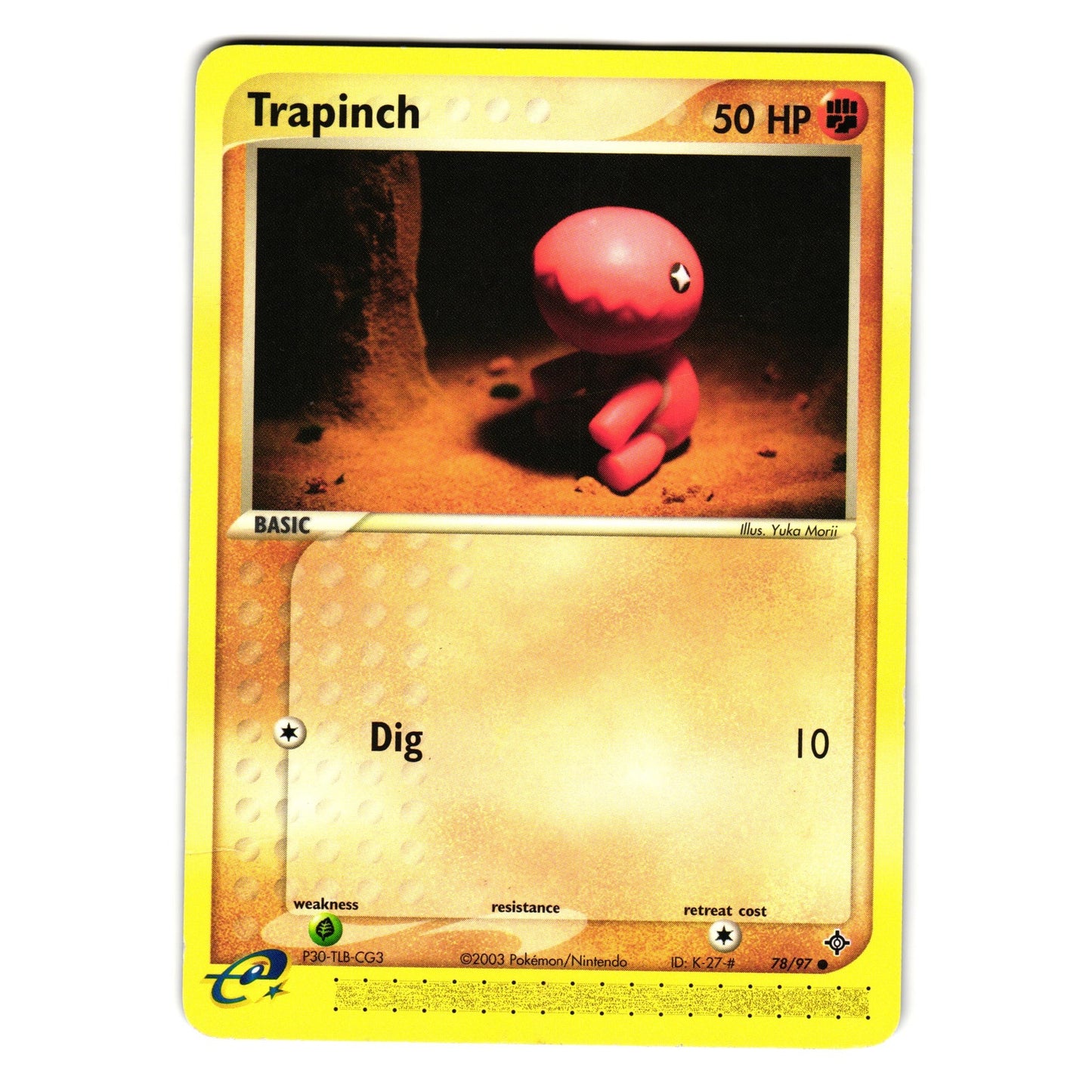 TRAPINCH 78/97 EX DRAGON POKEMON TCG