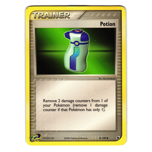 POTION 91/109 EX RUBY AND SAPPHIRE POKEMON TCG