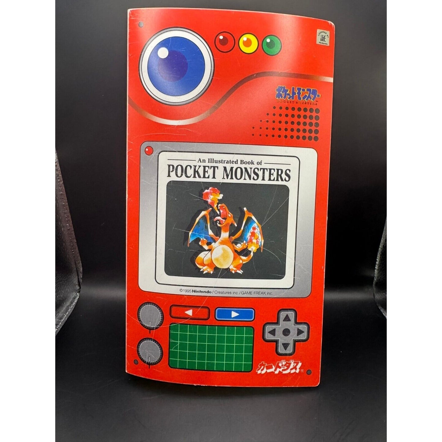 POCKET MONSTERS VINTAGE BINDER CHARIZARD VENUSAUR POKEDEX JAPANESE BINDER