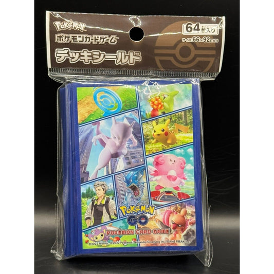 SEALED POKEMON GO SLEEVES POKEMON CENTER JAPAN POKEMON TCG