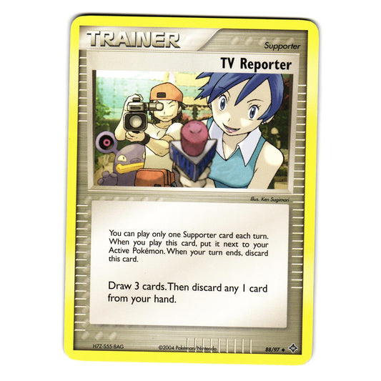 TV REPORTER 88/97 EX DRAGON POKEMON TCG