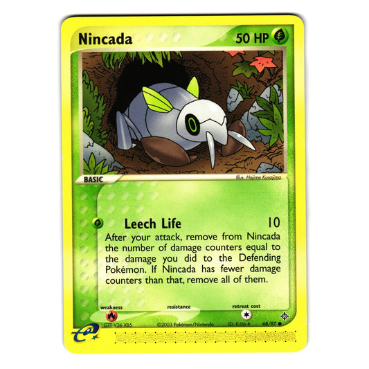 NINCADA 68/97 EX DRAGON POKEMON TCG