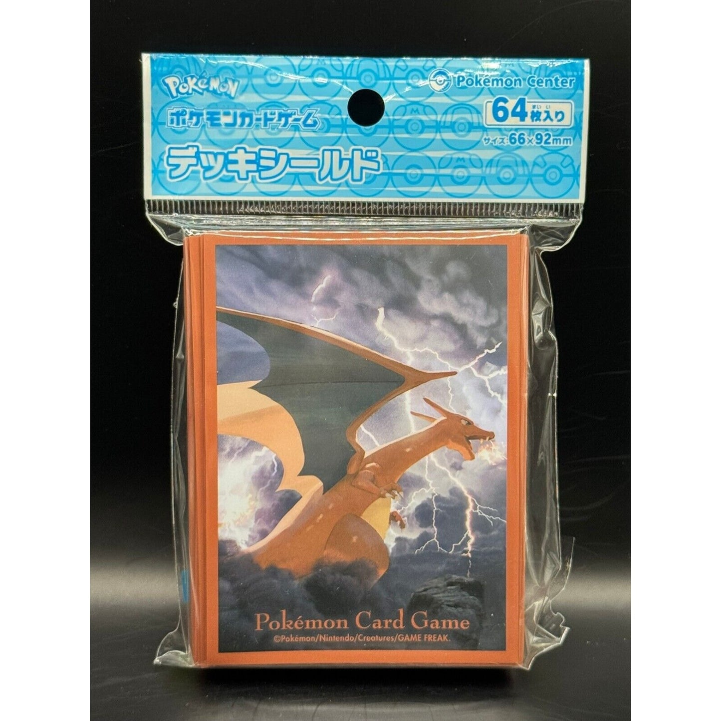 SEALED CHARIZARD FLYING SLEEVES POKEMON CENTER JAPAN POKEMON TCG