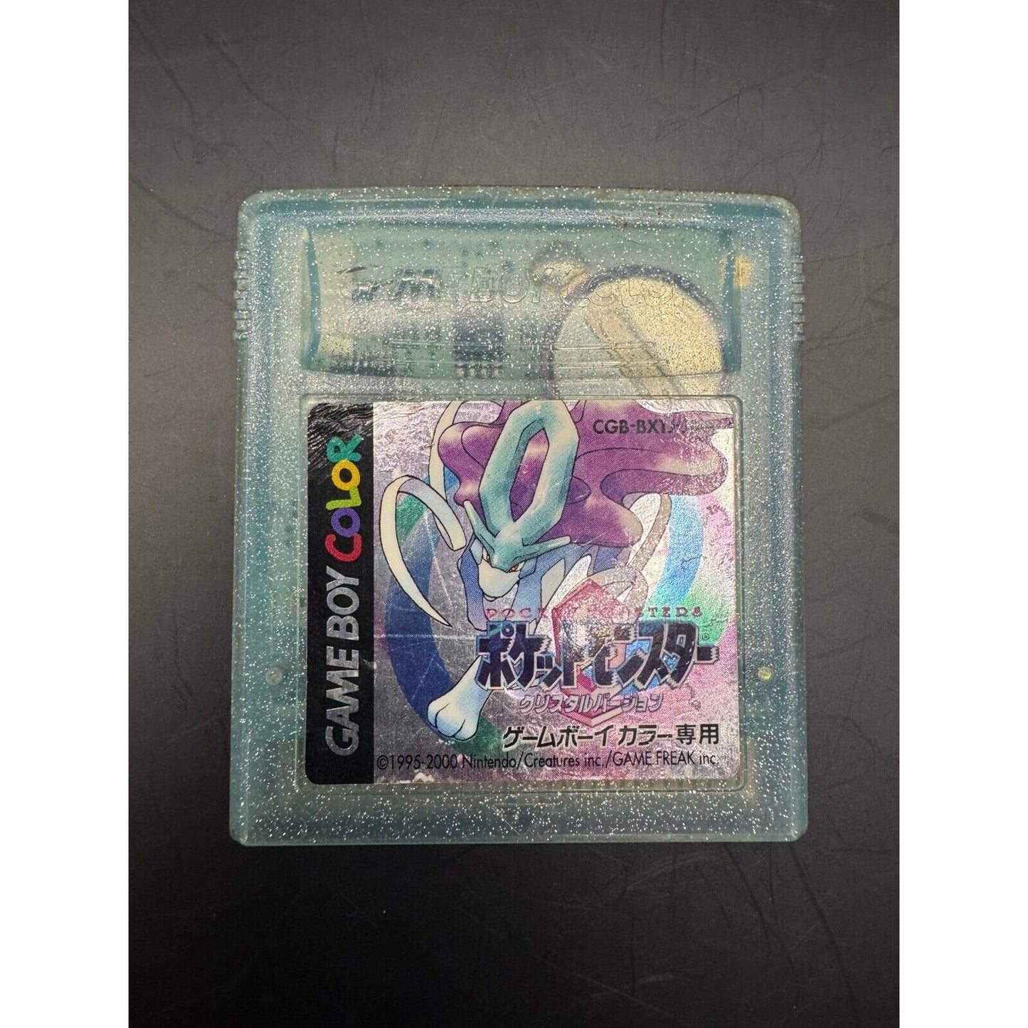 JAPANESE POKEMON CRYSTAL VERSION GAMEBOY GAME! TESTED AND SAVES!