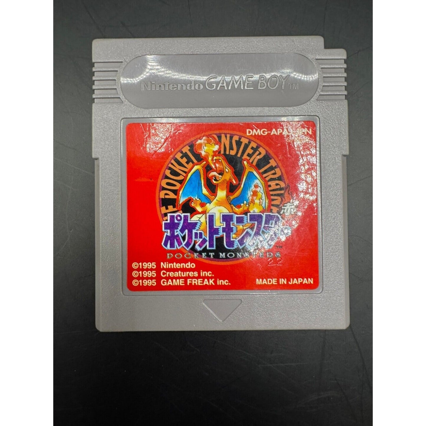 JAPANESE POKEMON RED VERSION GAMEBOY GAME! TESTED AND SAVES!