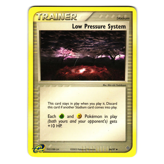 LOW PRESSURE SYSTEM 86/97 EX DRAGON POKEMON TCG