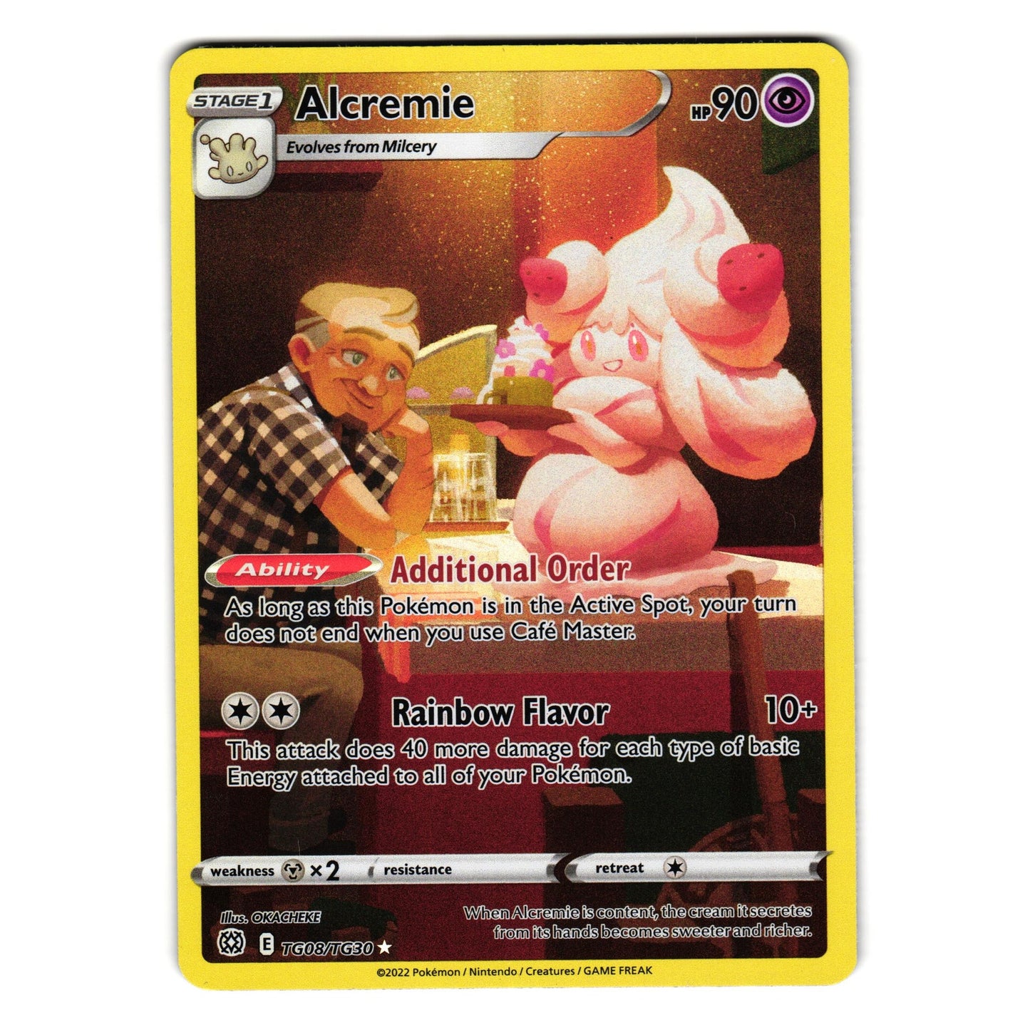 ALCREMIE TG08/TG30 BRILLIANT STARS POKEMON TCG