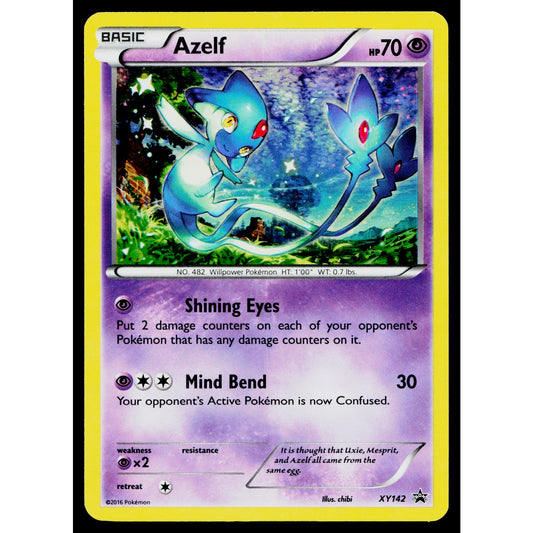 AZELF XY142 XY BLACK STAR PROMOS POKEMON TCG