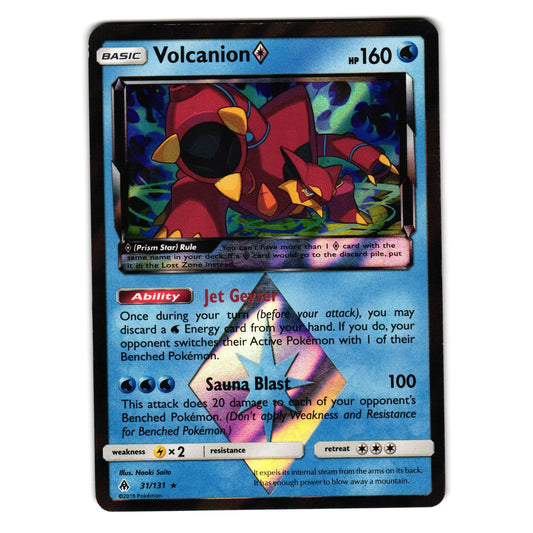 VOLCANION 31/131 FORBIDDEN LIGHT POKEMON TCG