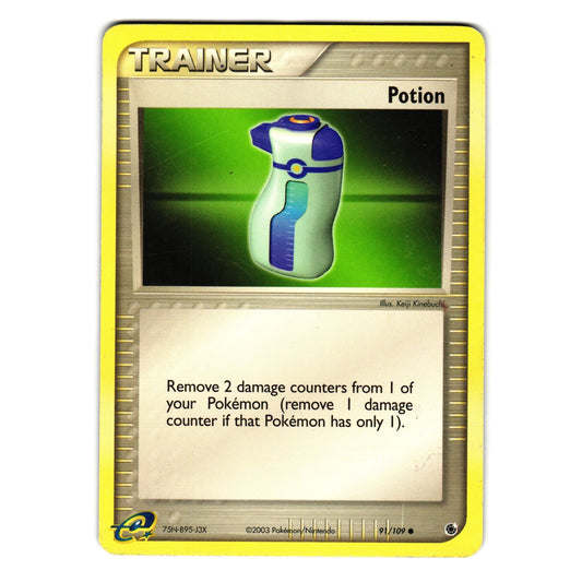 POTION 91/109 EX RUBY AND SAPPHIRE POKEMON TCG