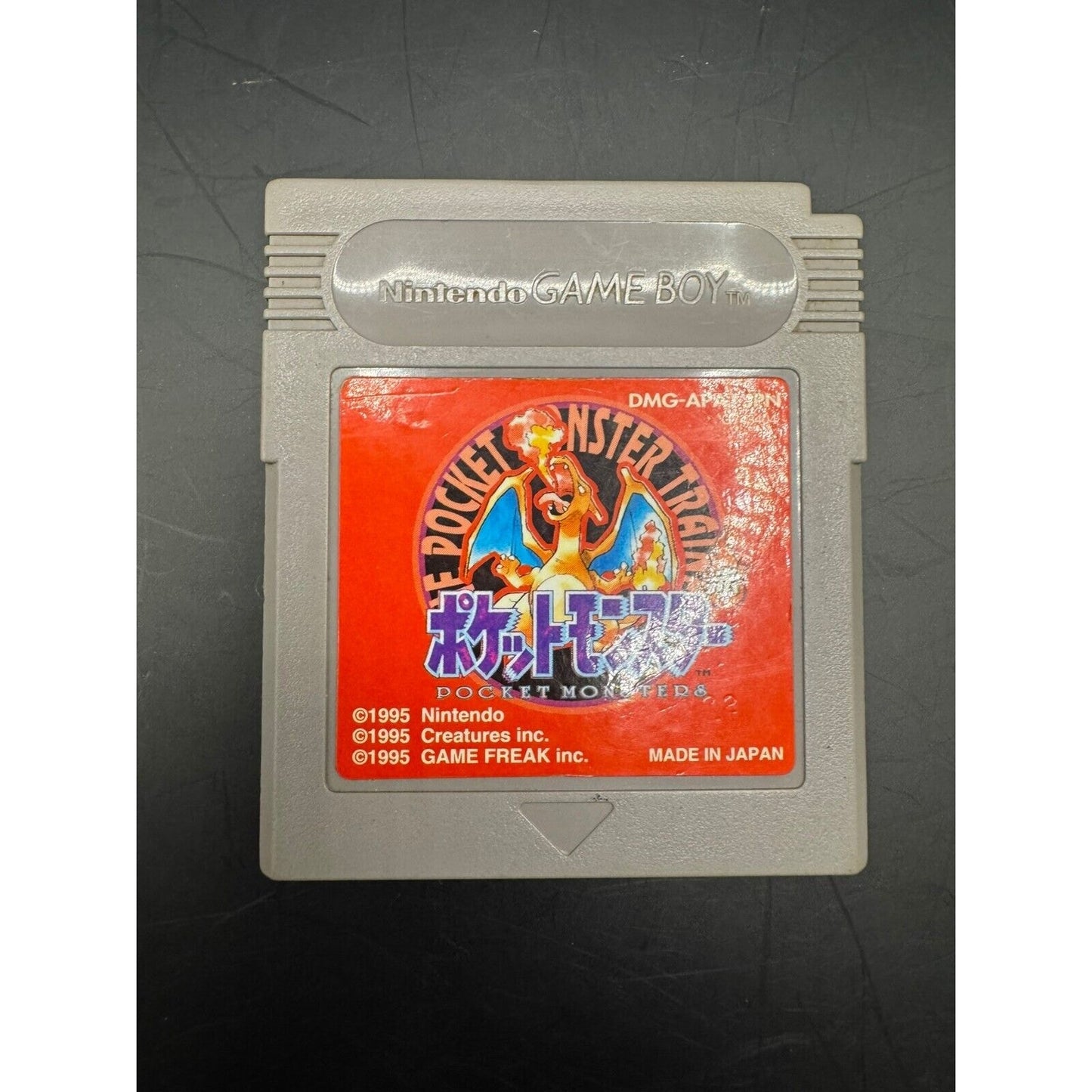 JAPANESE POKEMON RED VERSION GAMEBOY GAME! TESTED AND SAVES!