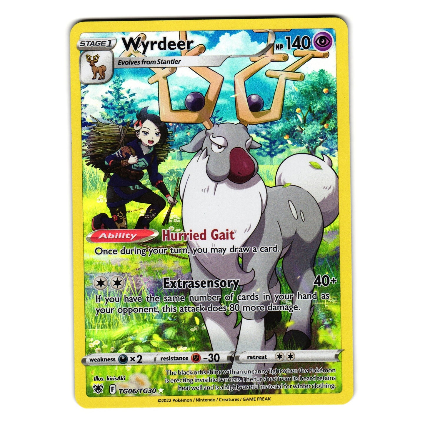 WYRDEER TG06/TG30 ASTRAL RADIANCE POKEMON TCG