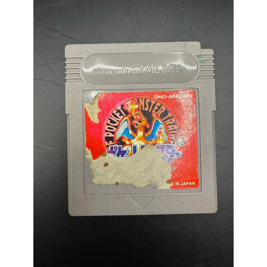 JAPANESE POKEMON RED VERSION GAMEBOY GAME! TESTED AND SAVES!