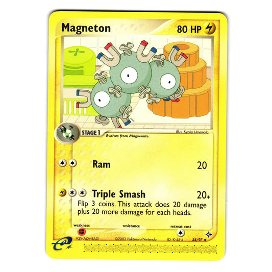 MAGNETON 35/97 EX DRAGON POKEMON TCG