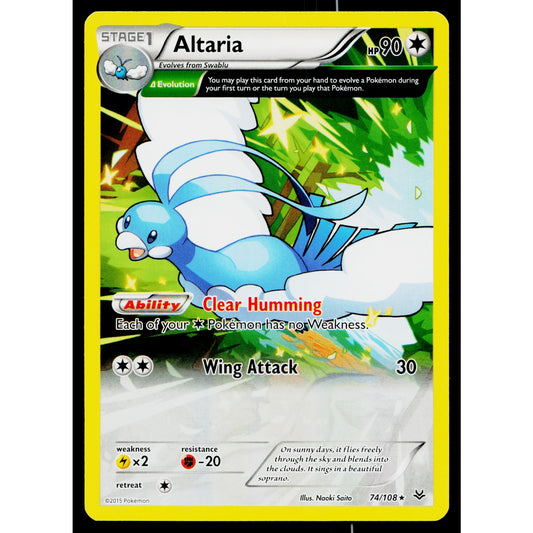 ALTARIA 74/108 ROARING SKIES POKEMON TCG