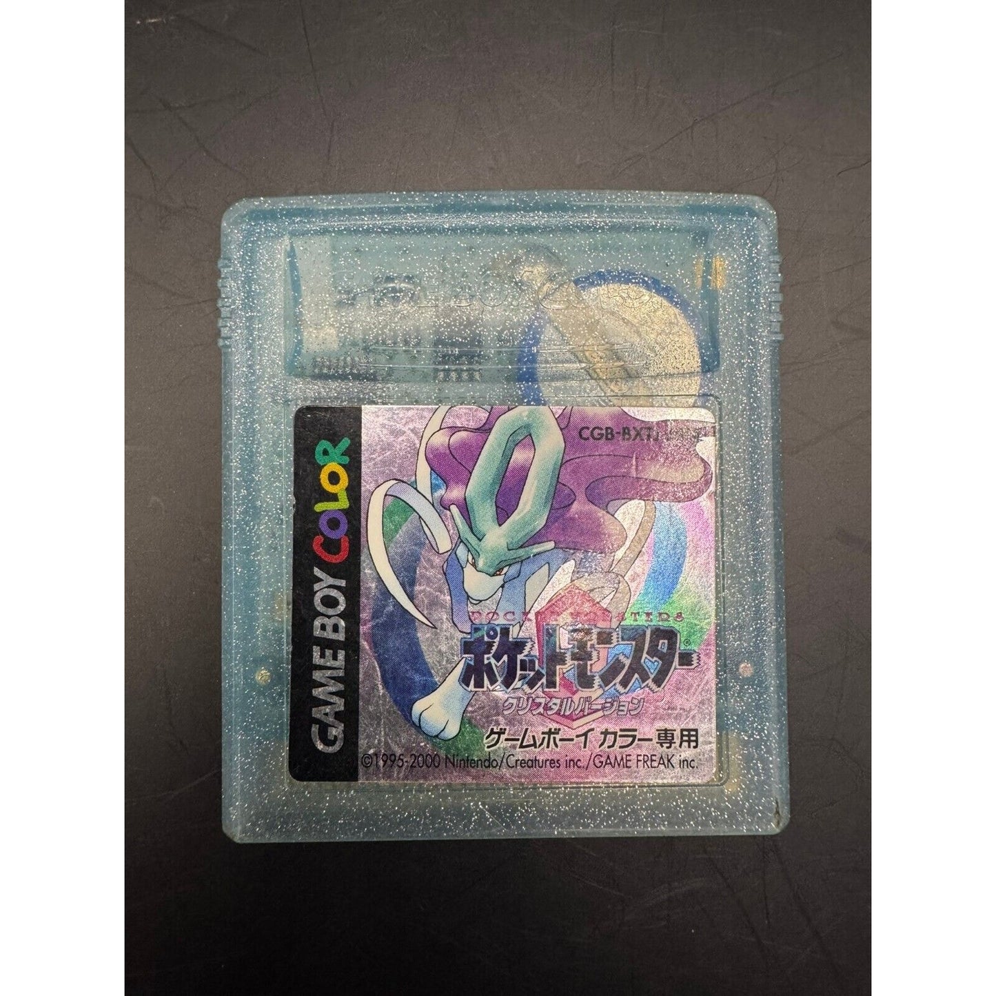 JAPANESE POKEMON CRYSTAL VERSION GAMEBOY GAME! TESTED AND SAVES!