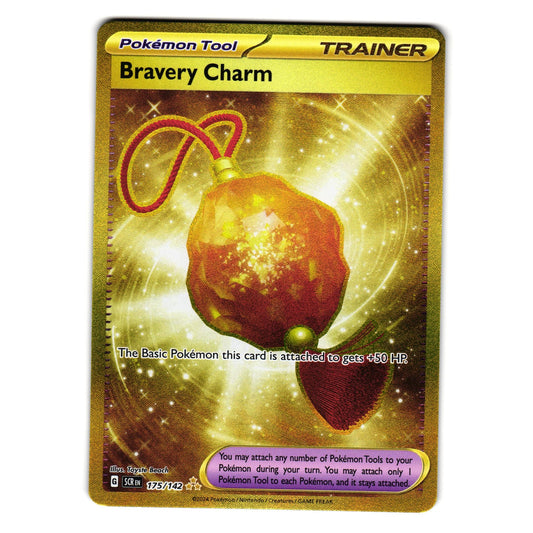 BRAVERY CHARM 175/142 STELLAR CROWN HOLO POKEMON TCG