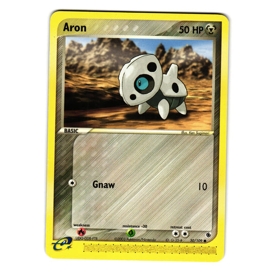 ARON 50/109 EX RUBY AND SAPPHIRE POKEMON TCG