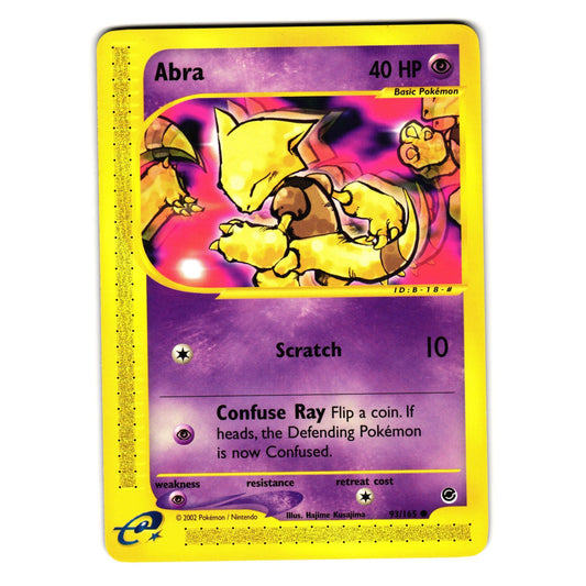 ABRA 93/165 EXPEDITION POKEMON TCG