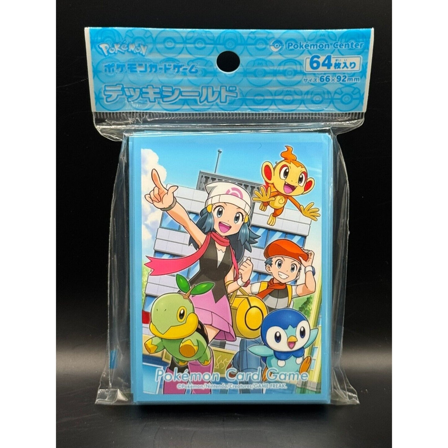 SEALED LUCAS & DAWN SLEEVES POKEMON CENTER JAPAN POKEMON TCG