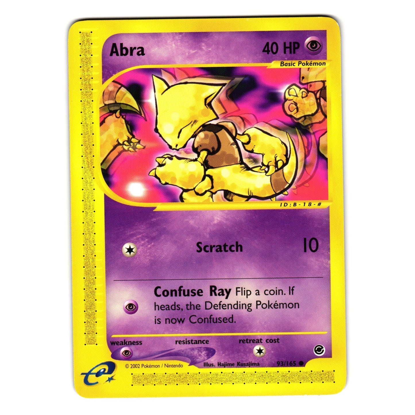 ABRA 93/165 EXPEDITION BASE SET POKEMON TCG