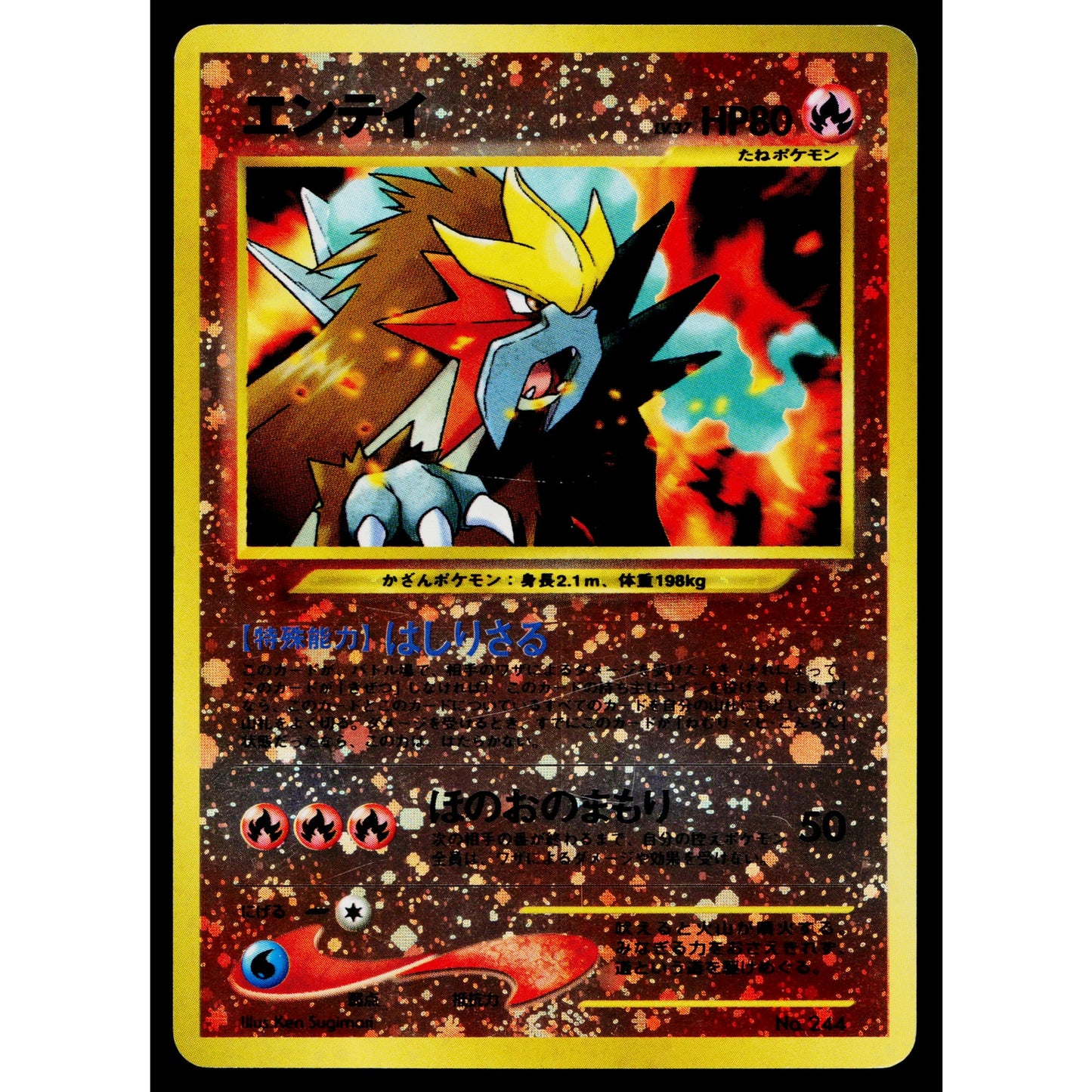 ENTEI NO. 008 NEO PREMIUM FILE 2 JAPANESE POKEMON TCG