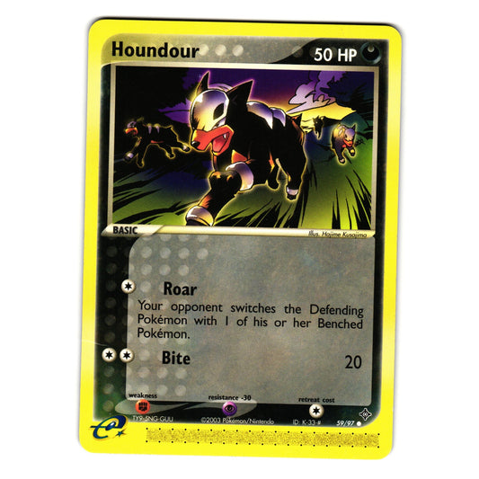 HOUNDOUR 59/97 EX DRAGON POKEMON TCG