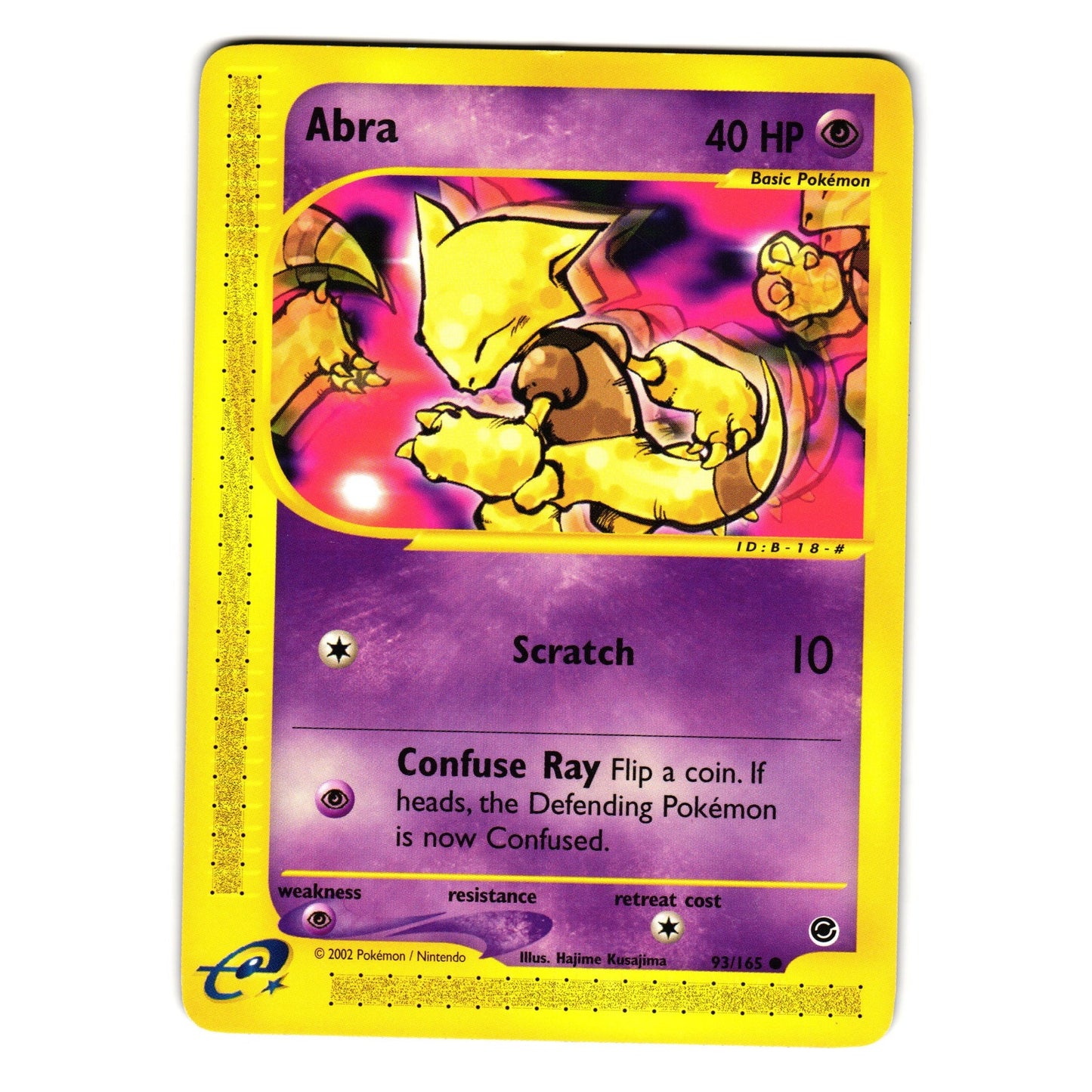 ABRA 93/165 EXPEDITION BASE SET POKEMON TCG